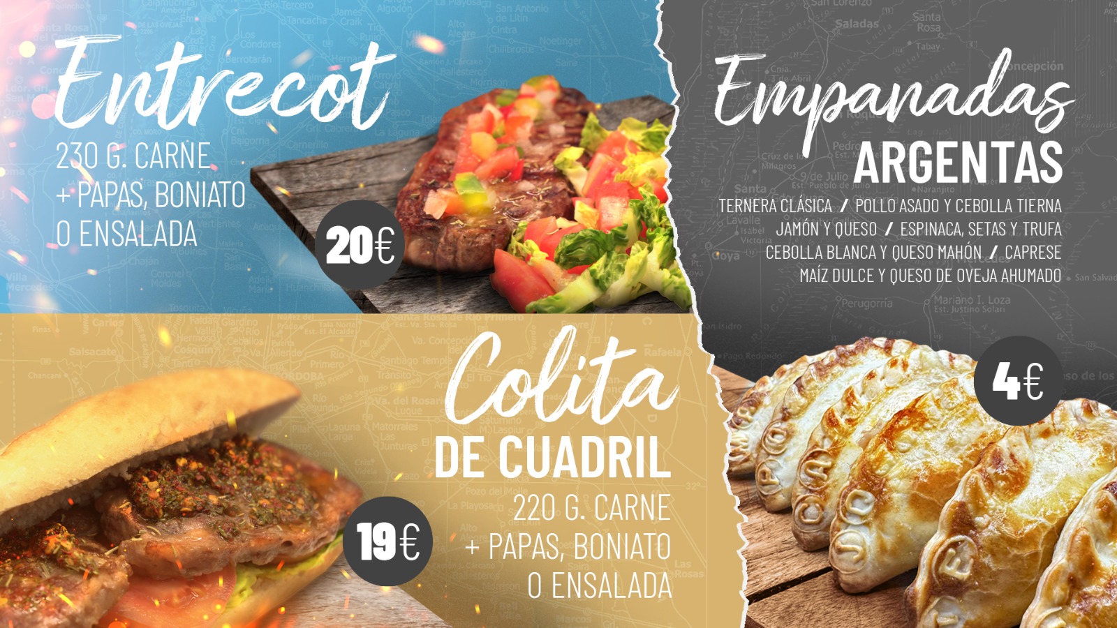 Interior del local Rincón Argentino