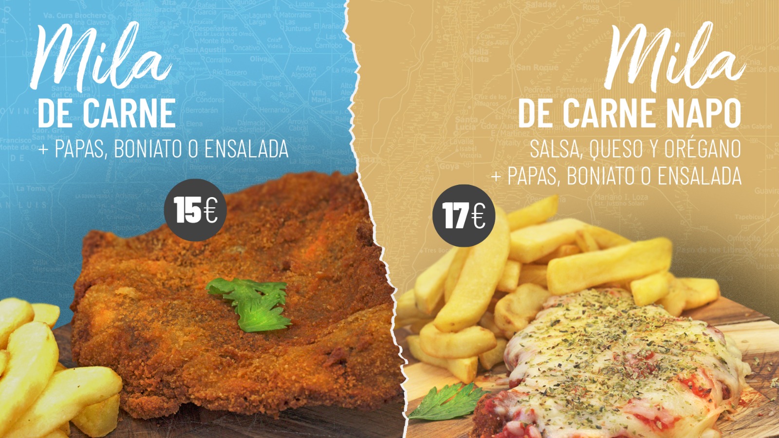 Preparación y servicio en Rincón Argentino